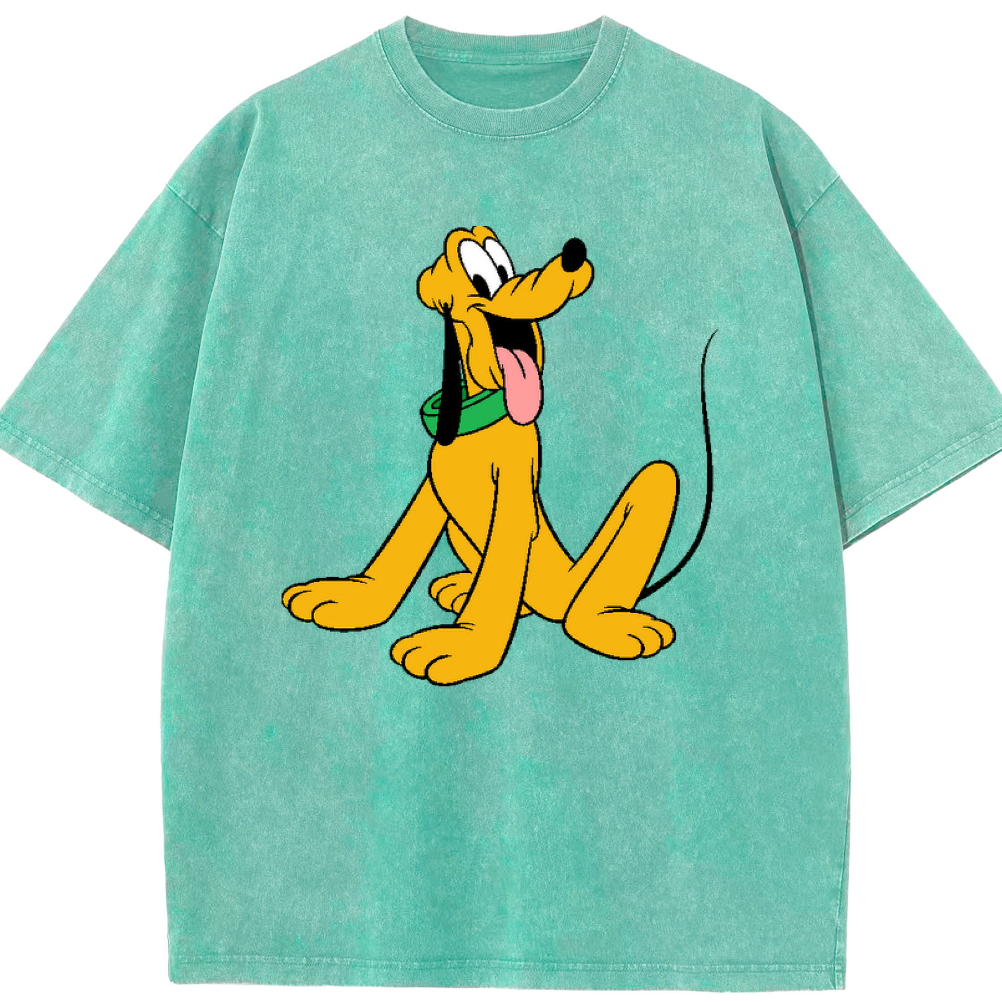 （画像用） ミッキーマウス Mickey Mouse 綿100% ヴィンテージ風 半袖Tシャツ（フロントプリント）